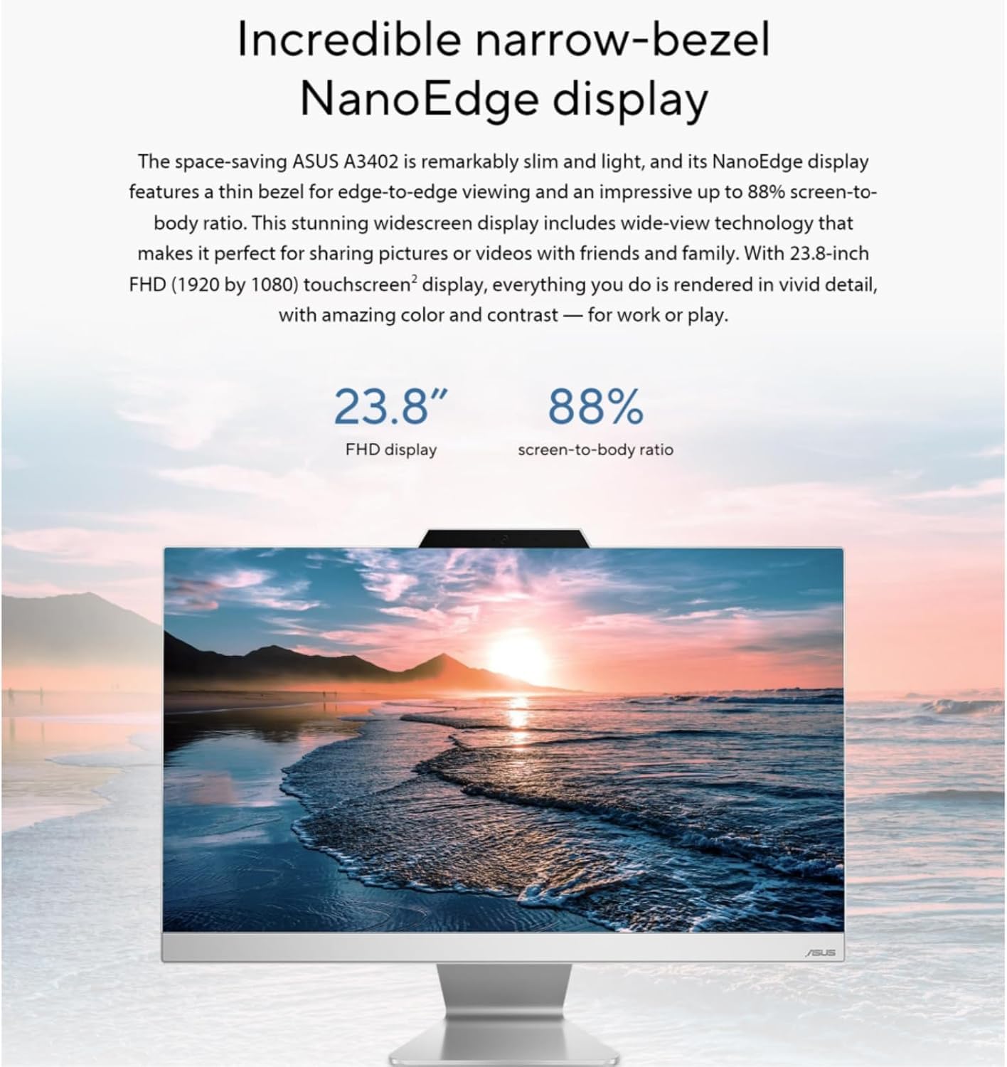 Amazon.com: ASUS 2025 All-in-One Desktop, 23.8